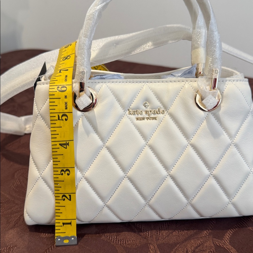 ♠️Kate Spade New York Carey Quilted Leather Satchel. - Picture 12 of 15